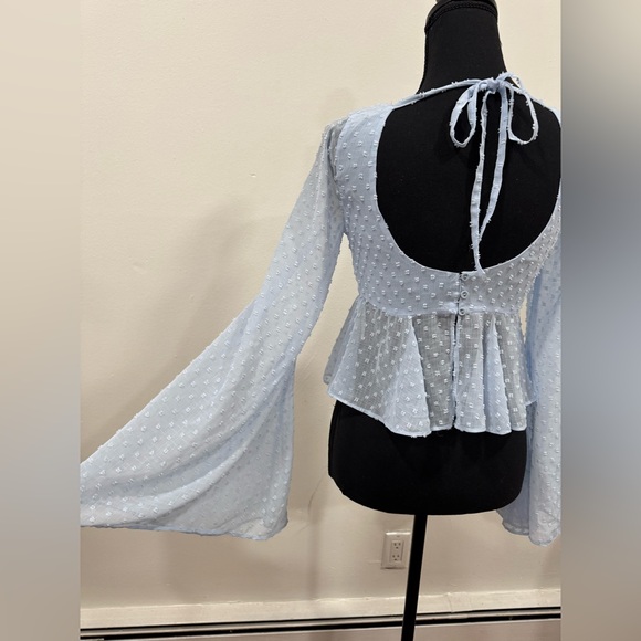 Lovers + Friends Light Blue Lily Top - Picture 5 of 5